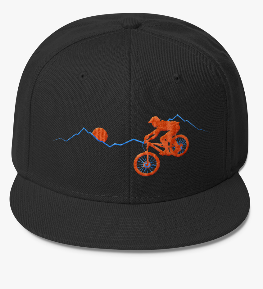 Mtb Snap Back Cap Orange Logo Snarky - Baseball Cap, HD Png Download, Free Download