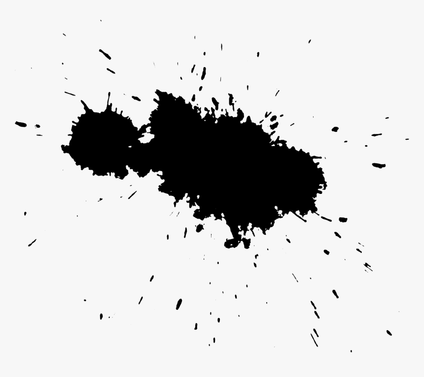 Tache Png - Black Ink Stain Transparent, Png Download, Free Download