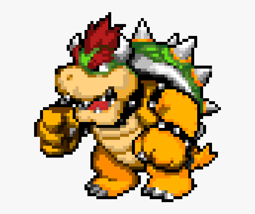 Bowser Bowser"s Inside Story Clipart , Png Download - Bowser's Inside Story Bowser Sprite, Transparent Png, Free Download