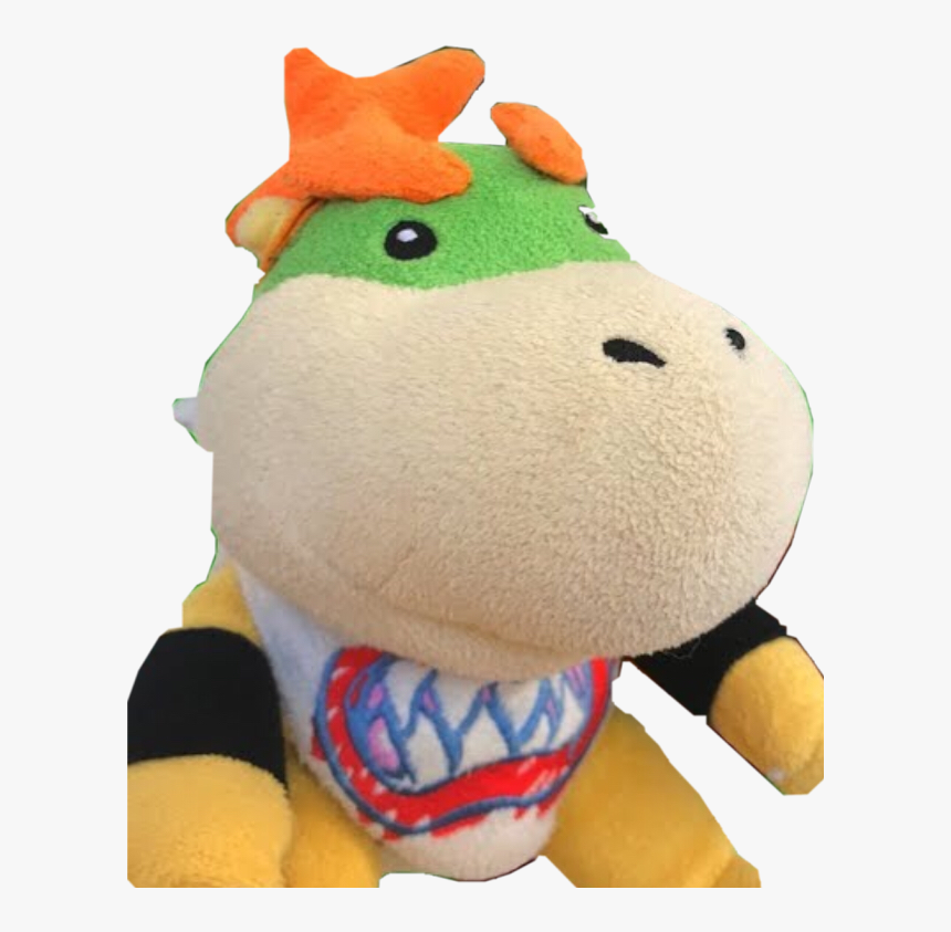 #smr #marioplush #bowserjr #freetoedit - Stuffed Toy, HD Png Download, Free Download