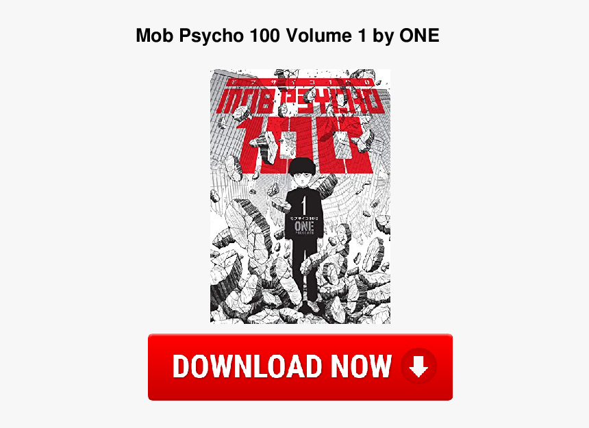 Mob Psycho 100 Vol 1, HD Png Download, Free Download