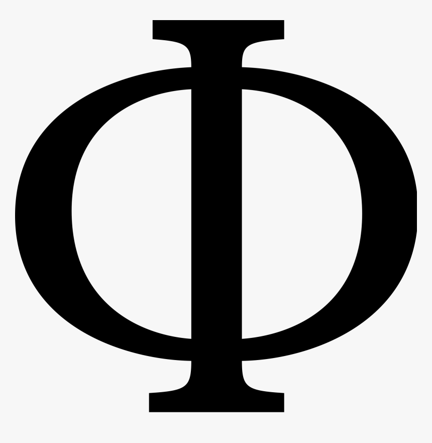 Phi Symbol Png, Transparent Png, Free Download