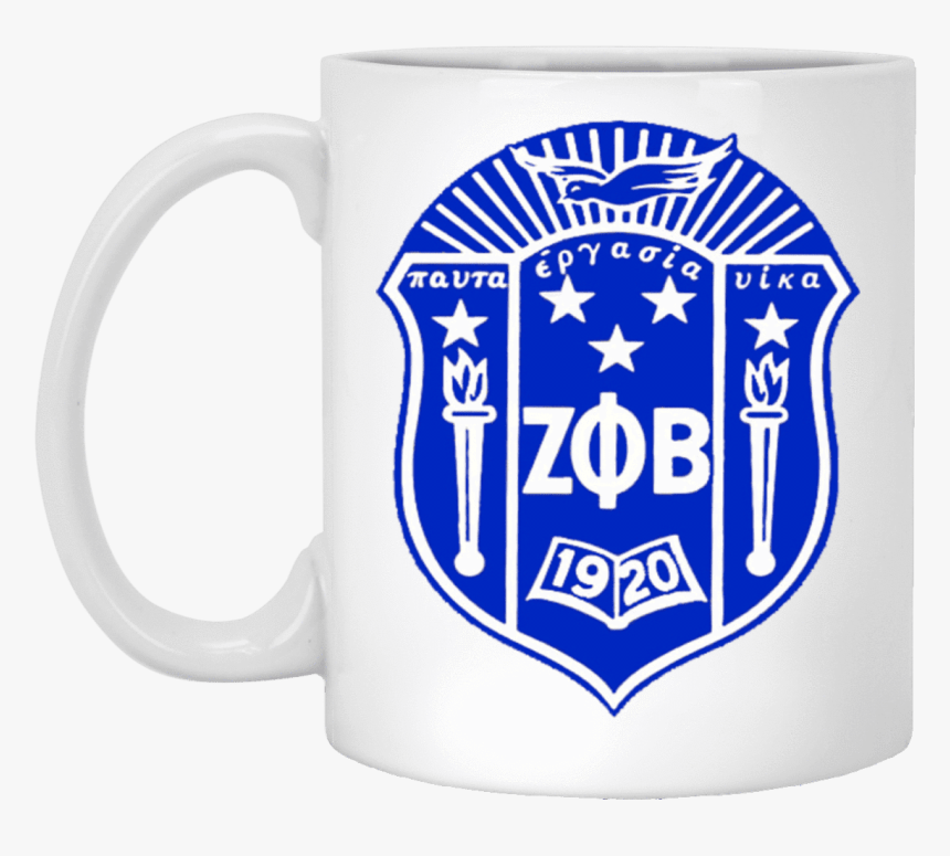 Zeta Phi Beta 11 Oz - Zeta Phi Beta Sorority Inc Shield, HD Png Download, Free Download