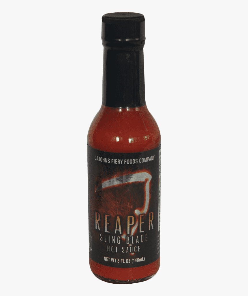 Cajohn’s Reaper Sling Blade Hot Sauce 148ml - Miniature Captain Morgan Rum, HD Png Download, Free Download