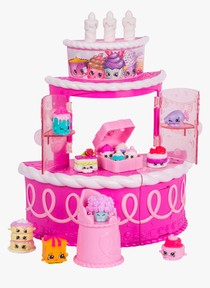 Shopkins S7 Playset ,birthday Cake, , Large - Shopkins Cake Set, HD Png Download, Free Download