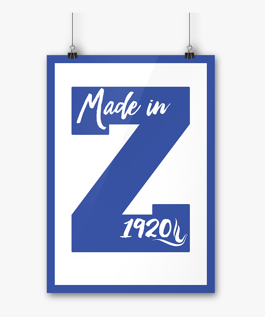 Zeta Phi Beta Letterman Poster - 1920 I Was Made Zeta Phi Beta, HD Png Download, Free Download