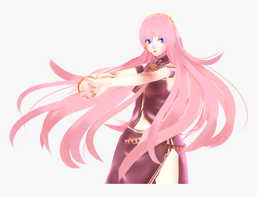 Megurine Luka Mmd Model, HD Png Download, Free Download