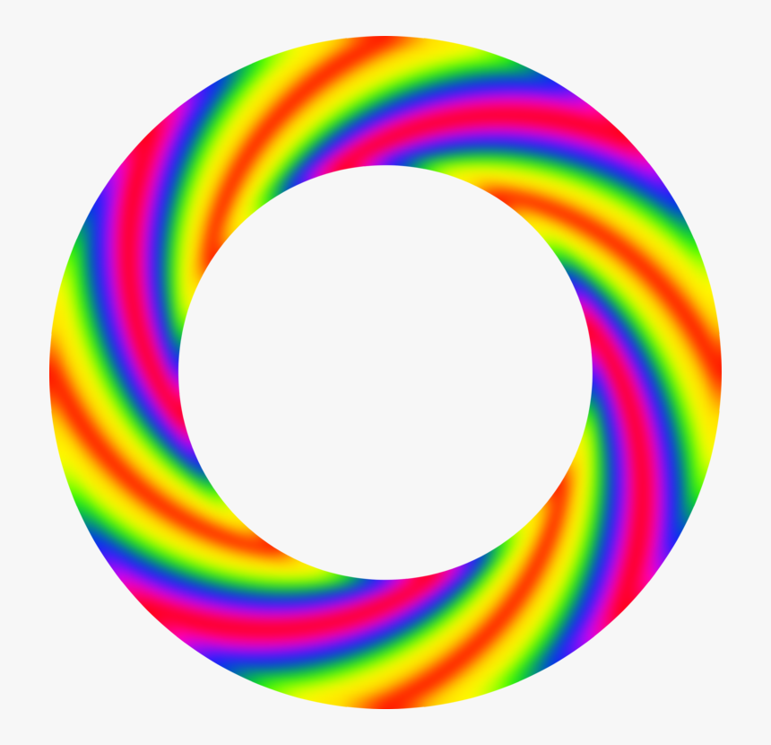 Line,circle,color - Circle Colourful Png, Transparent Png, Free Download