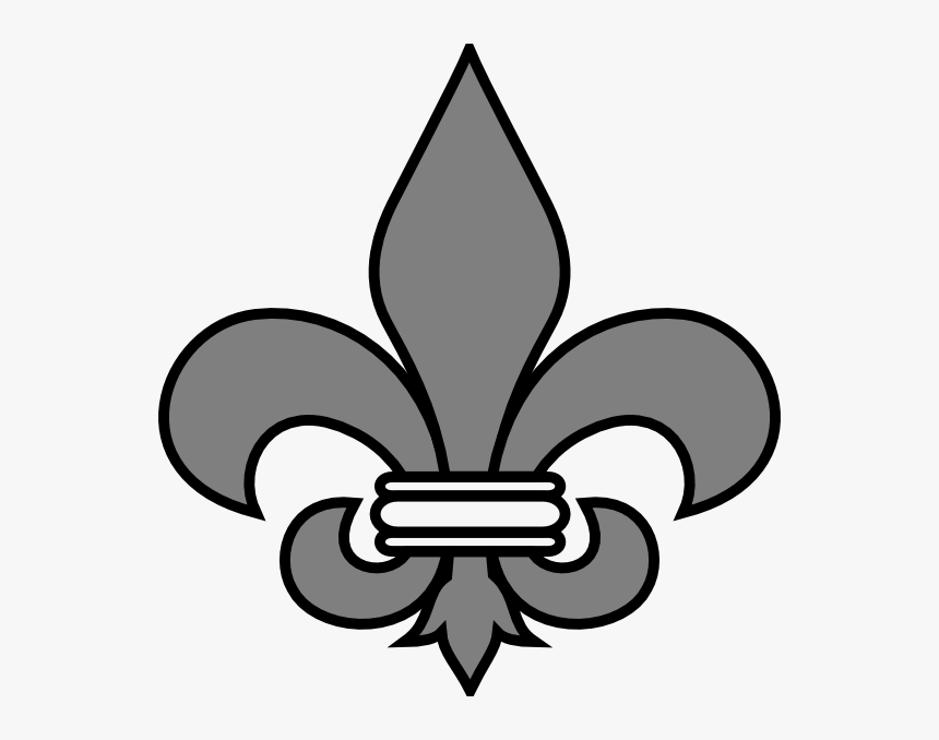 Fleur De Lis Clip Art Images Illustrations Photos - Gray Fleur De Lis Clip Art, HD Png Download, Free Download