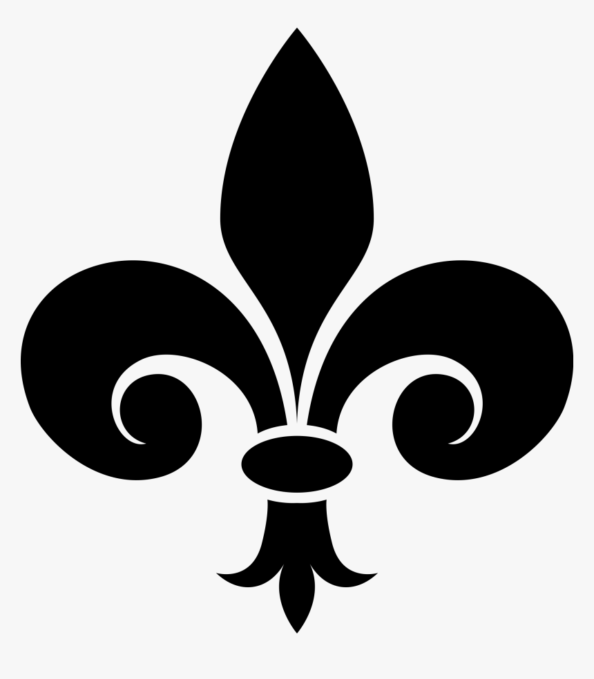 Clipart - Flor De Lis Png, Transparent Png, Free Download