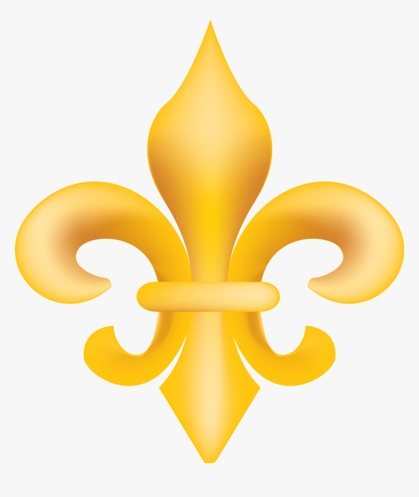 Transparent Fleur De Lis Clipart - Fleur De Lis Transparent Background, HD Png Download, Free Download