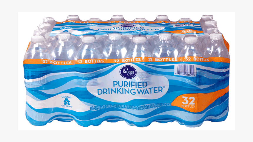 Kroger Water - 32 Pack Kroger Water, HD Png Download, Free Download