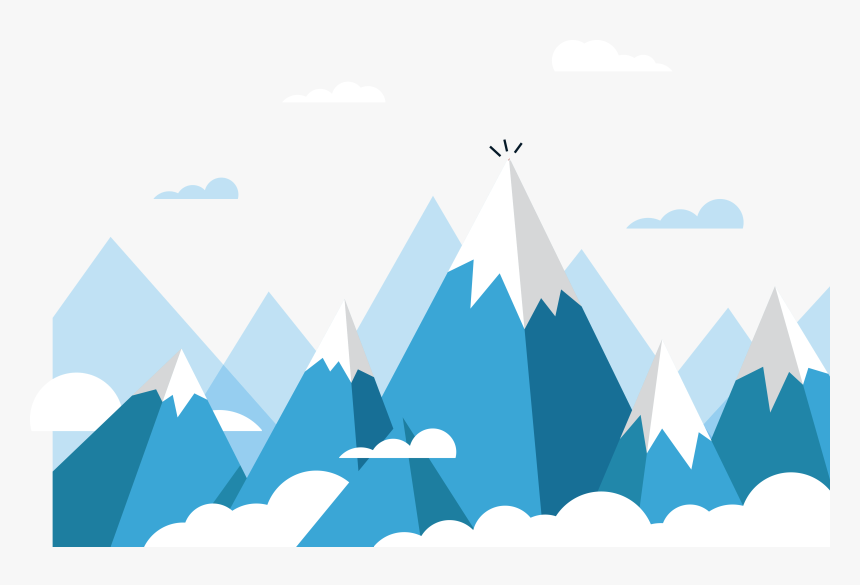 Transparent Mountain Png - Ice Mountain Vector Png, Png Download, Free Download