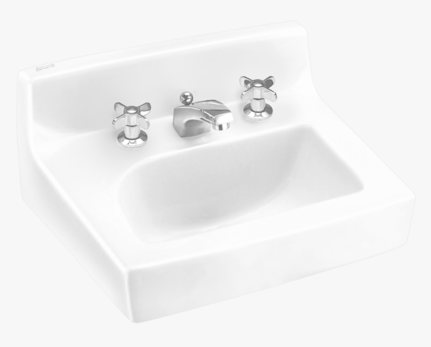 Commercial Bathroom Sinks - Wall Mount Sink Dimensions, HD Png Download, Free Download