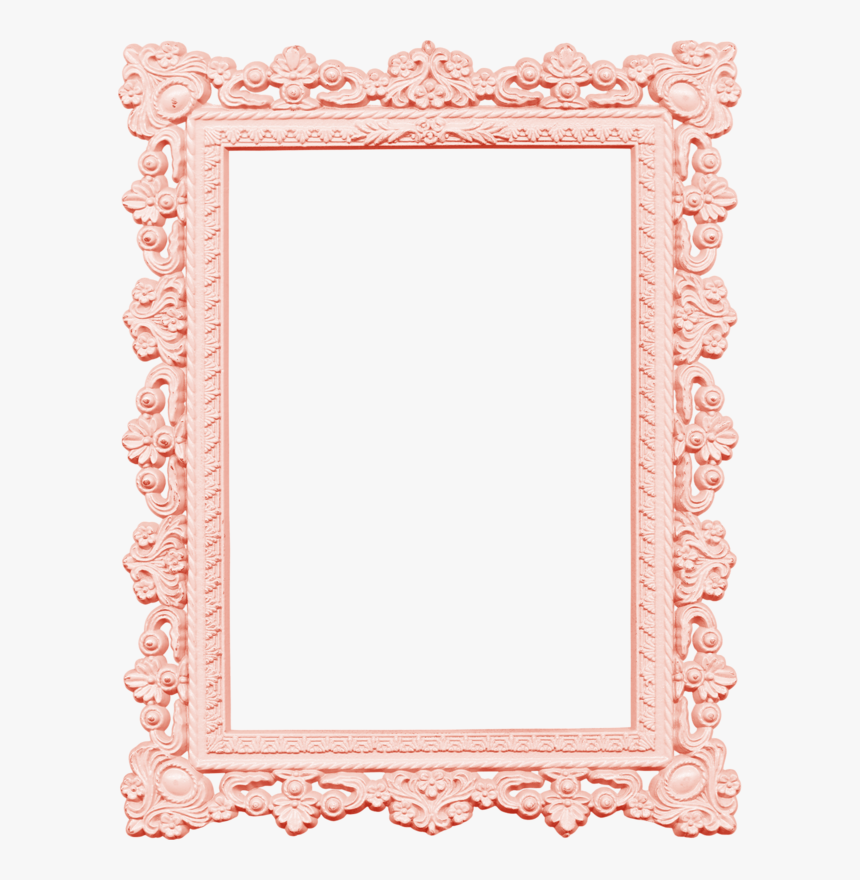 Shabby Chic Frame Pink, HD Png Download, Free Download