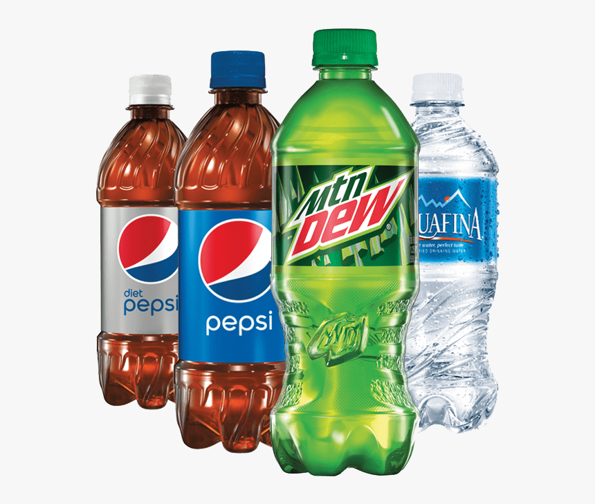 20 Oz - Bottle - Mountain Dew Throwback Bottle, HD Png Download, Free Download