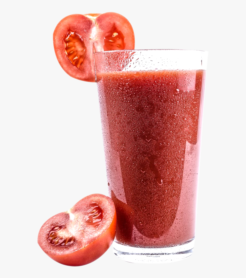 Fresh Tomato And Tomato Juice Png Image - Fresh Juice Glass Png, Transparent Png, Free Download