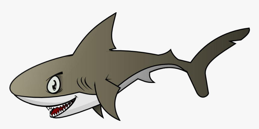 Graphic Royalty Free Anger Clipart Shark - Shark Clipart, HD Png Download, Free Download