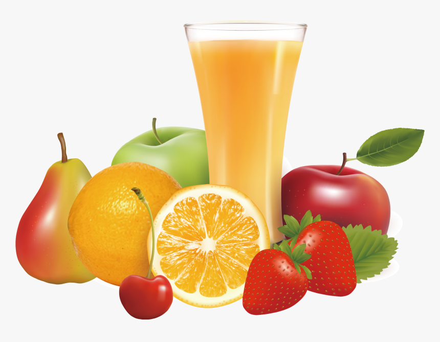 Transparent Juice Png - Fruit Juice Glass Png, Png Download, Free Download