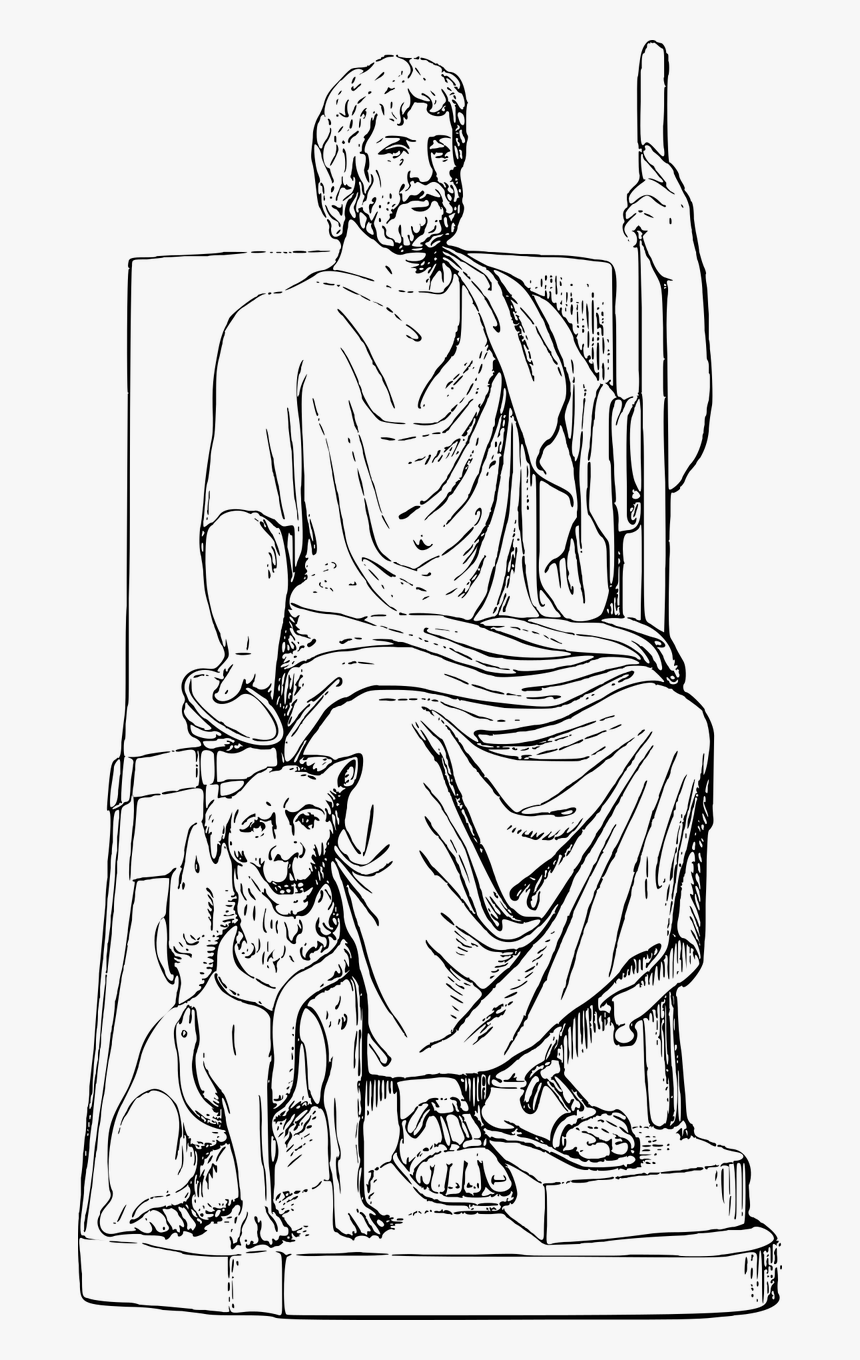 Greek Mythology Hades Drawing, HD Png Download, Free Download