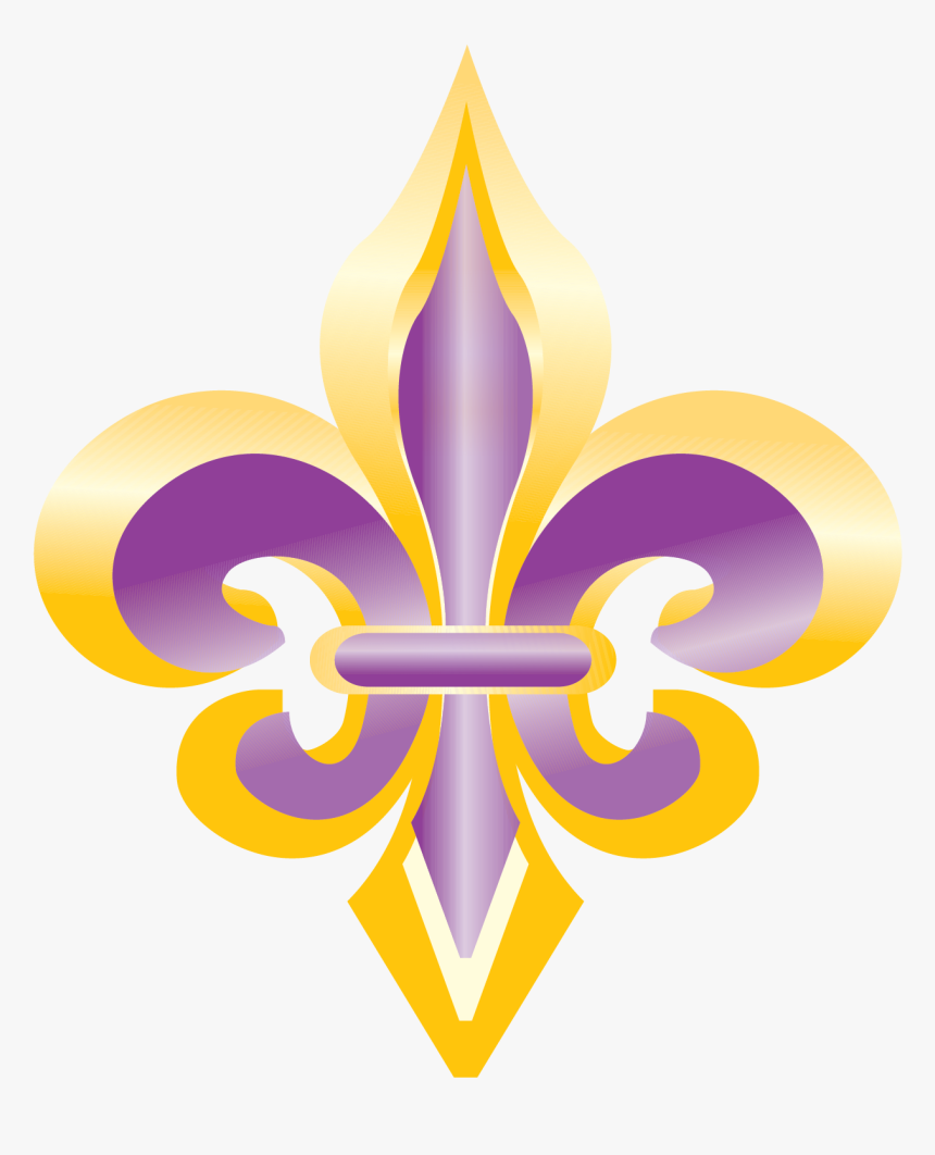 Fleur De Lis Border Png, Transparent Png, Free Download