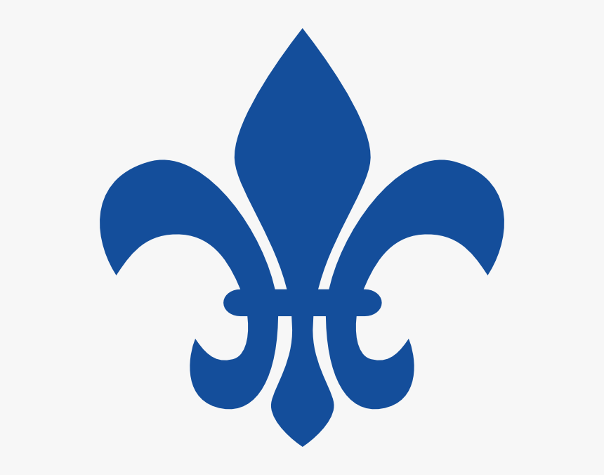 Blue Fleur De Lis Clip Art, HD Png Download, Free Download