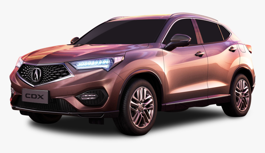 Brown Acura Cdx Car Png Image - Acura Rdx 2019 Lights, Transparent Png, Free Download