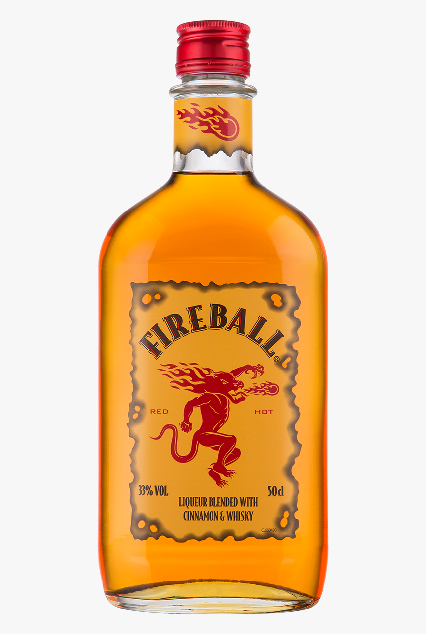 Blended-whiskey - Fireball Whiskey Transparent Background, HD Png Download, Free Download