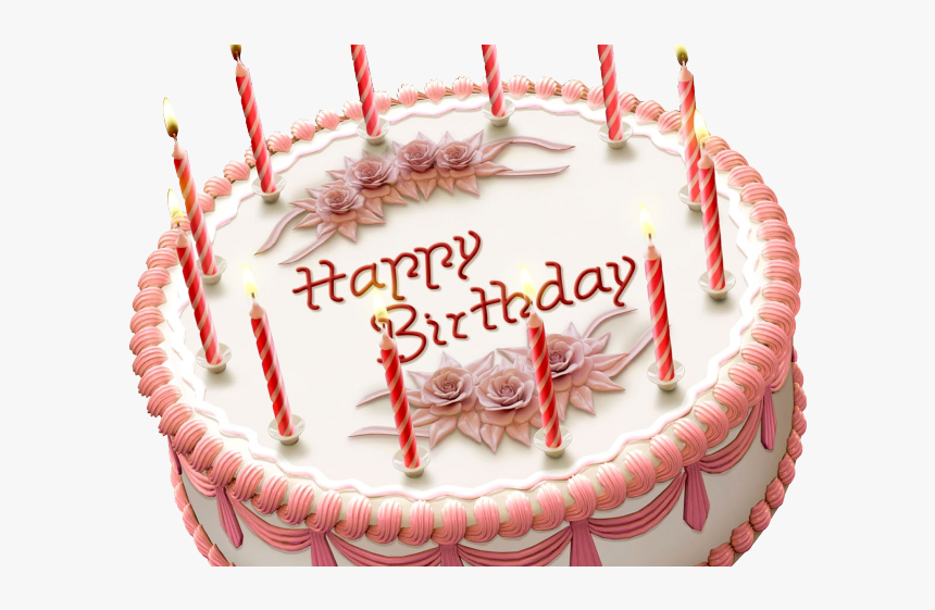 Birthday Cake Png Transparent Images - Real Happy Birthday Cake Png, Png Download, Free Download