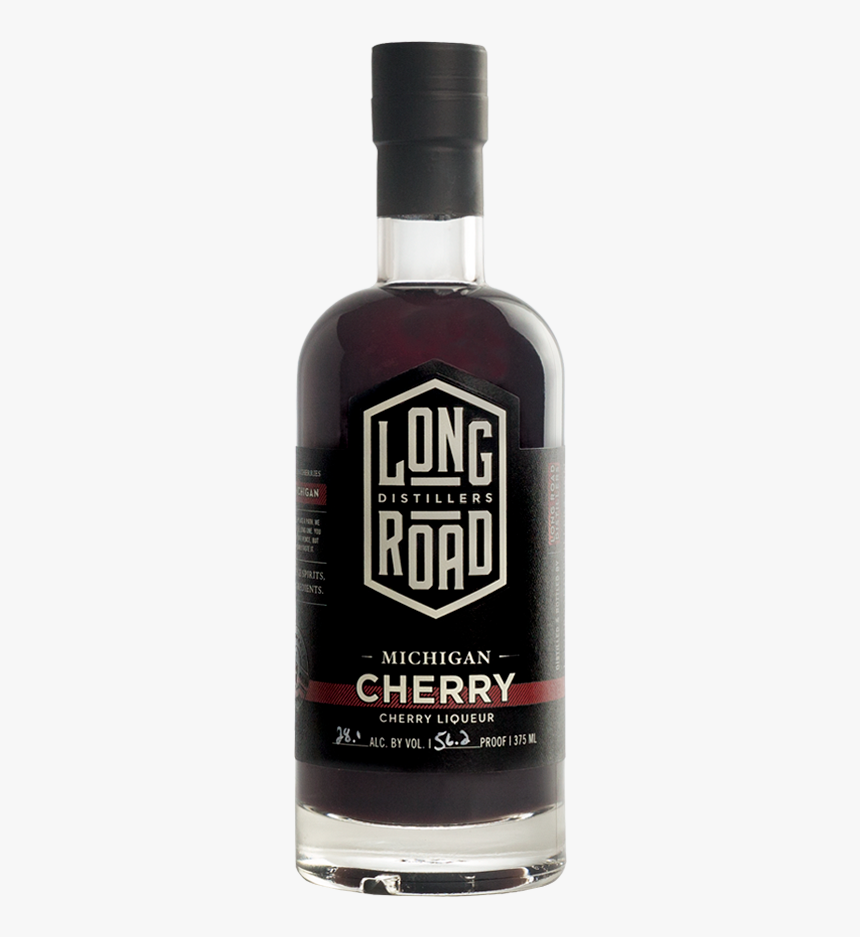 Michigan Cherry Long Road Distillers - Bottle, HD Png Download, Free Download