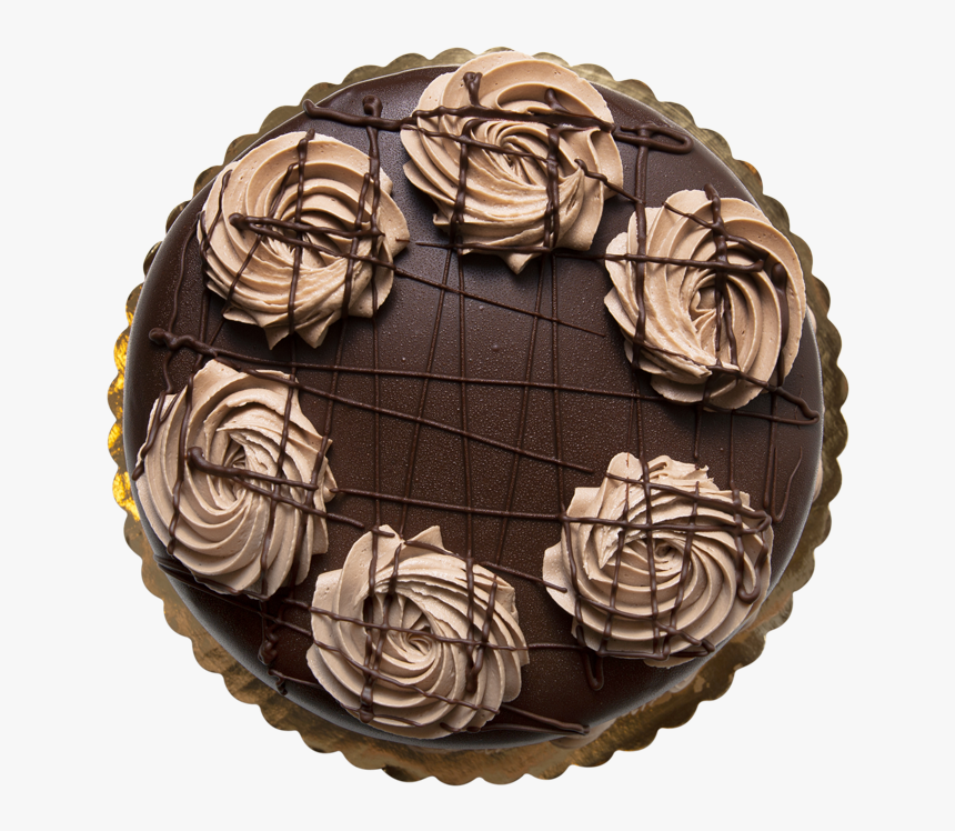 8" - Chocolate Cake Top View, HD Png Download, Free Download