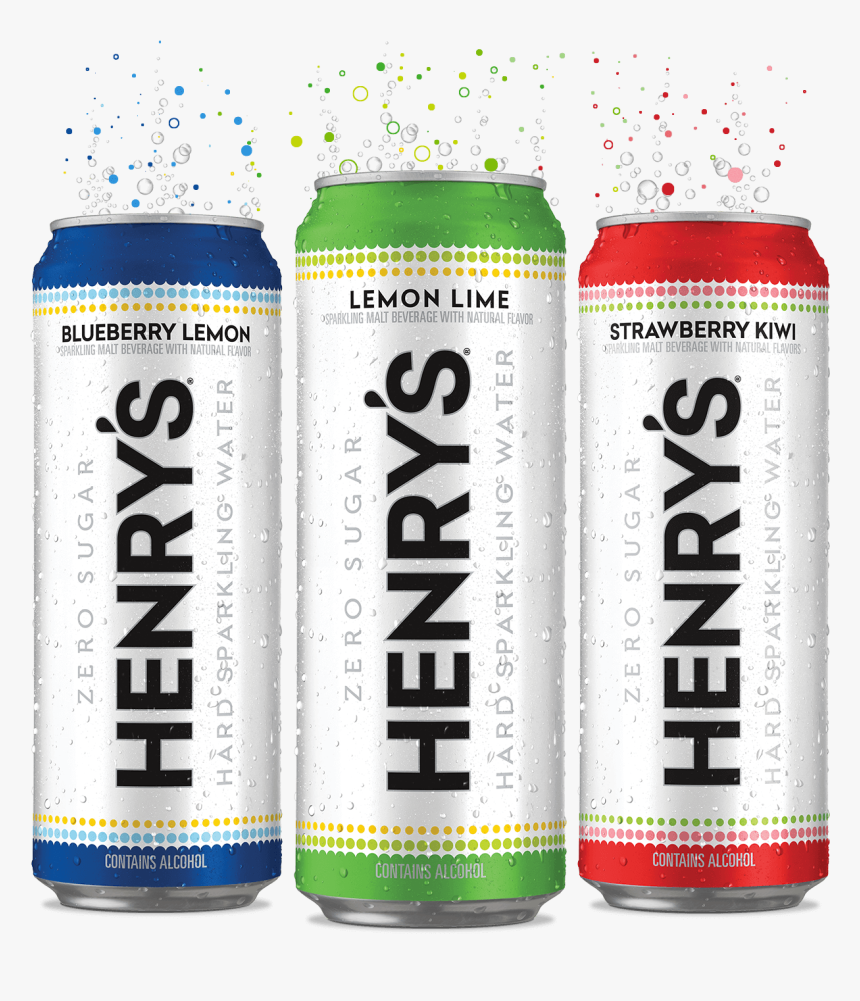 Av Henry"s Cans - Henry's Hard Sparkling Water, HD Png Download, Free Download