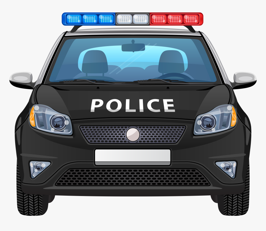 Police Car Png Image - Police Car Front Vector, Transparent Png, Free Download