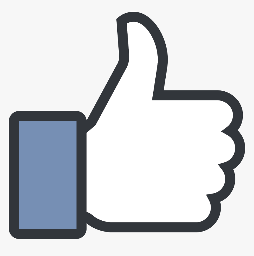 Like Png - Facebook Thumbs Up Png, Transparent Png, Free Download