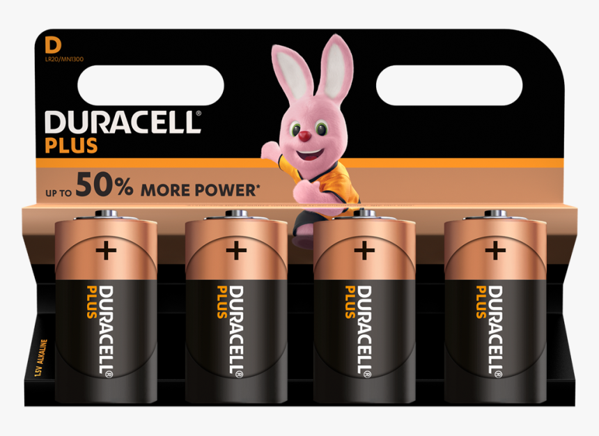 Duracell 4 Pack D, HD Png Download, Free Download