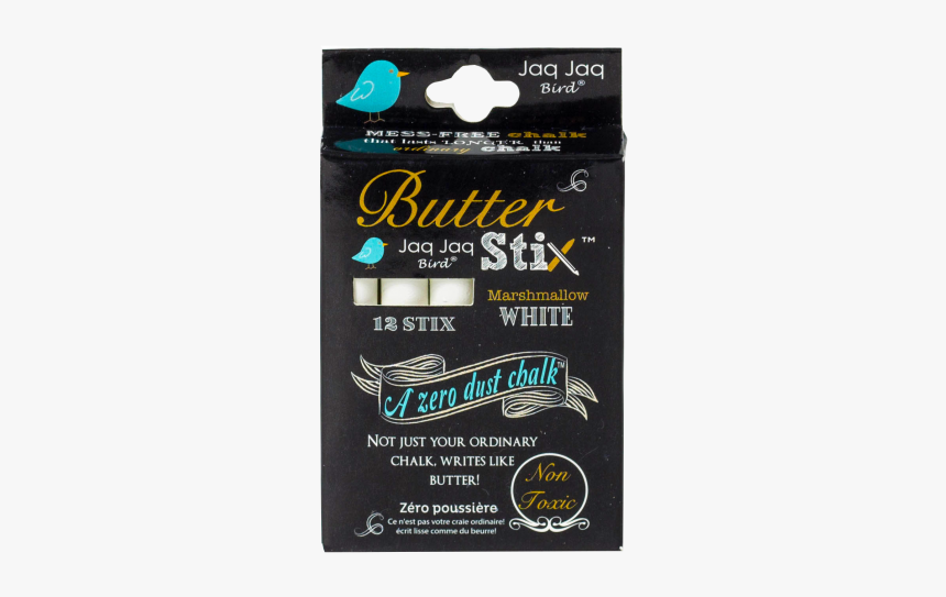 Jaq Jaq Bird Butter Stix Chalk, HD Png Download, Free Download