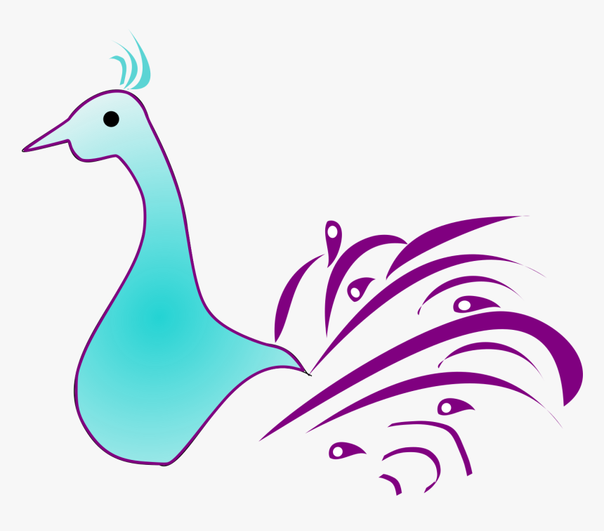 Peafowl Clipart Merak - Clip Art, HD Png Download, Free Download