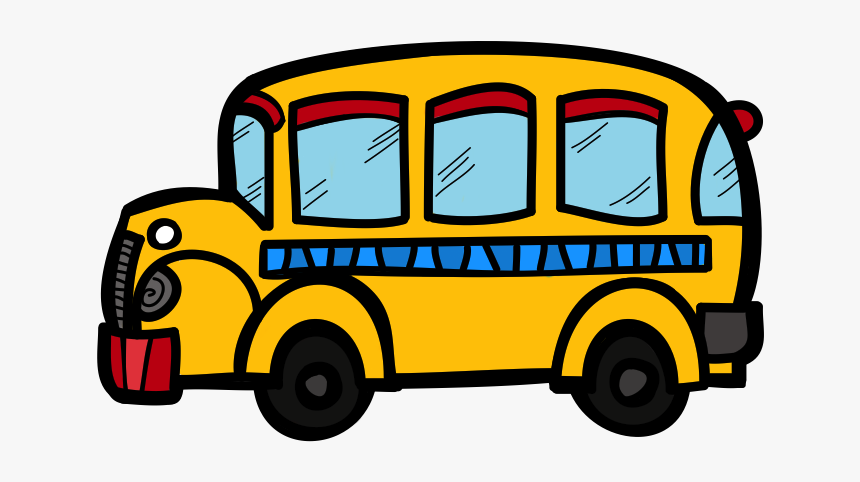 The Creative Chalkboard Free School Bus Clipart And - Transparent Background Bus Clipart, HD Png Download, Free Download