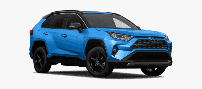 Blue Toyota Rav4 Suv Rental Car Png - Toyota Rav4 Xse Hybrid, Transparent Png, Free Download