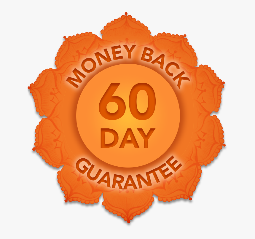100% 60 Day Money Back Guarantee - Emblem, HD Png Download, Free Download