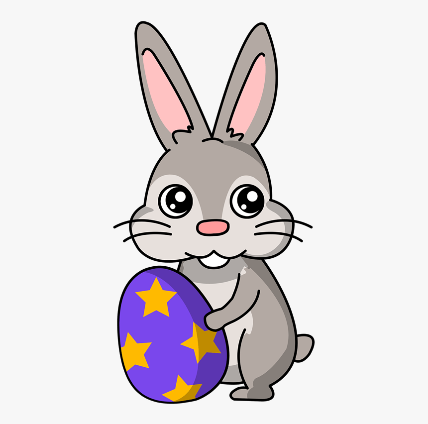 Cartoon Easter Bunny Pictures - Easter Bunny Clipart, HD Png Download - kin...