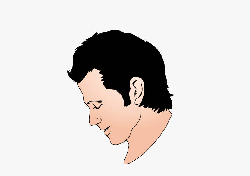 Face Profile - Man Face Side View, HD Png Download, Free Download