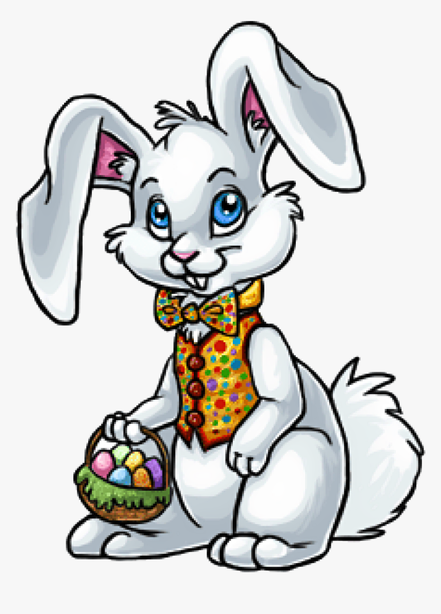 Cartoon Pictures Of The Easter Bunny - Cartoon Easter Bunny Drawing, HD Png Download, Free Download