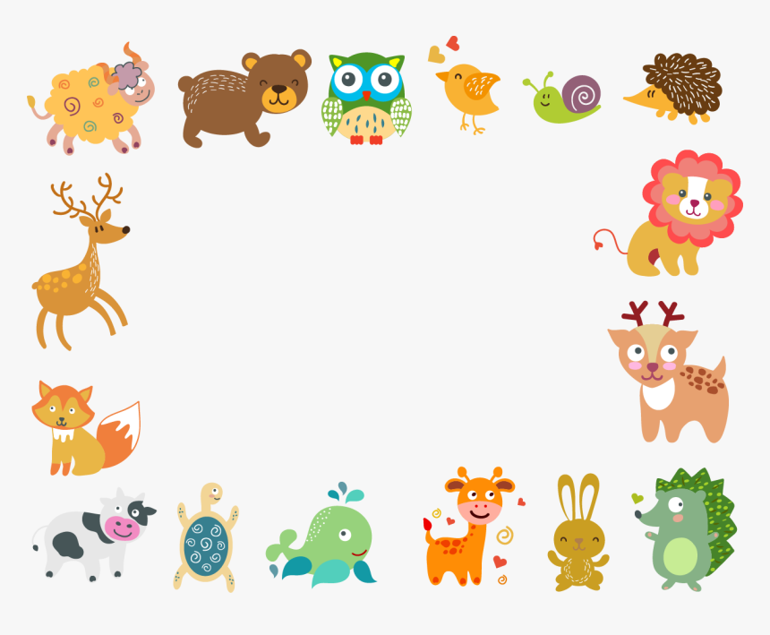 Vector Animals Png Download - Animal Cartoon Vector Png, Transparent Png, Free Download