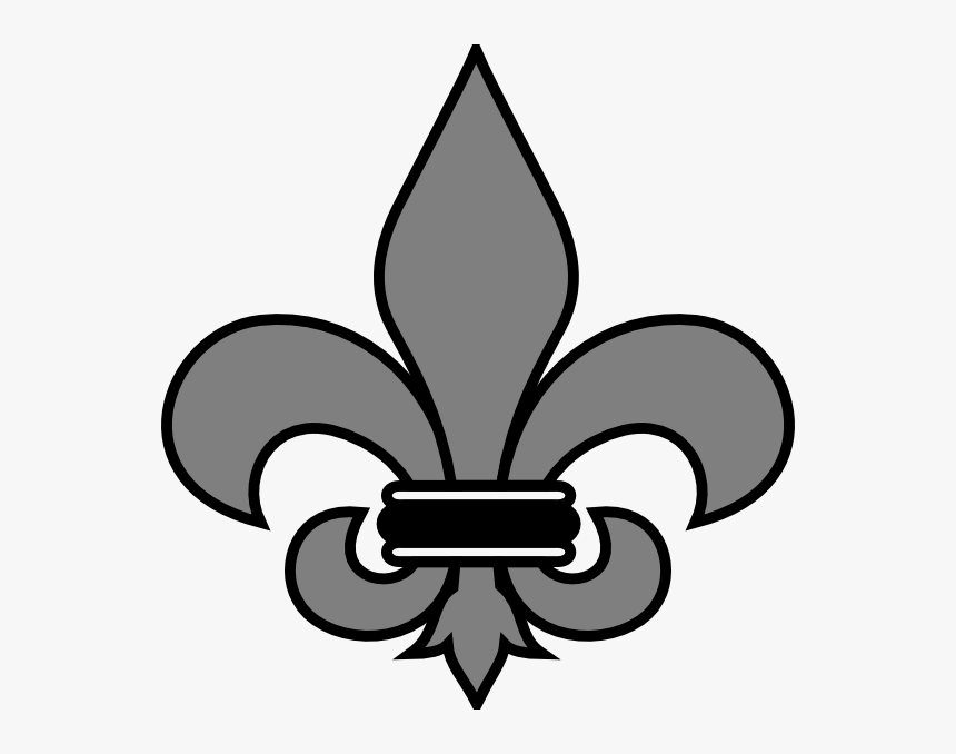 Grey Fleur De Lis Svg Clip Arts - Maroon Fleur De Lis, HD Png Download, Free Download