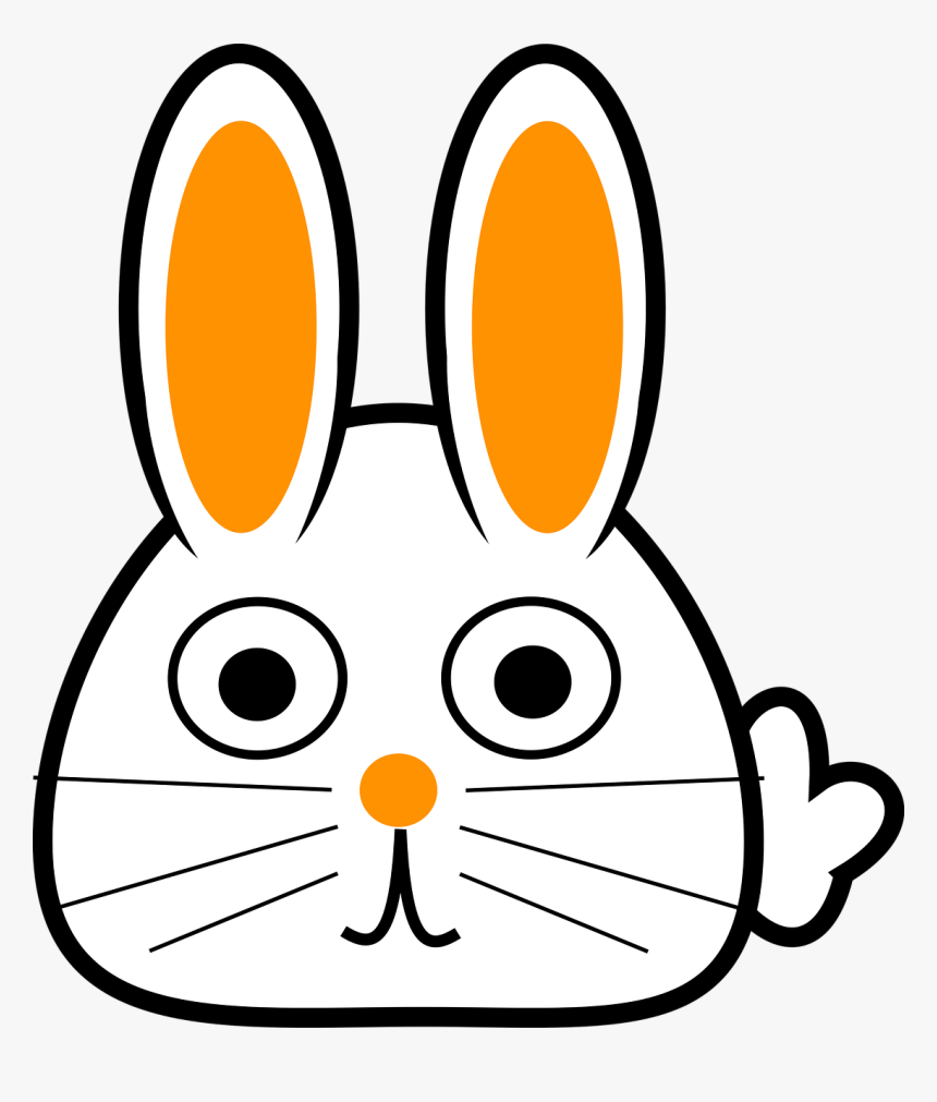 Spring Bunny Cartoon, HD Png Download, Free Download