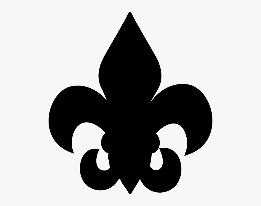 14 Fluer De Lis With Decorative Divider Clip Art Free - Fleur De Lis Clipart, HD Png Download, Free Download