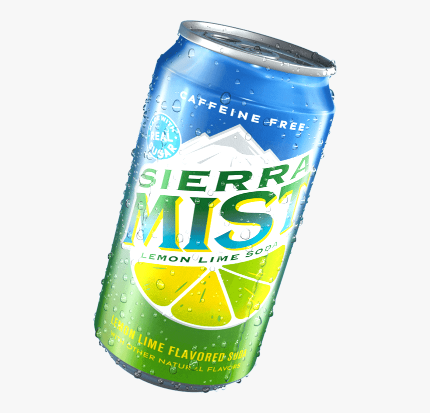 Sierra Mist Lemon & Lime Behind The Can - Sierra Mist 2019, HD Png Download, Free Download