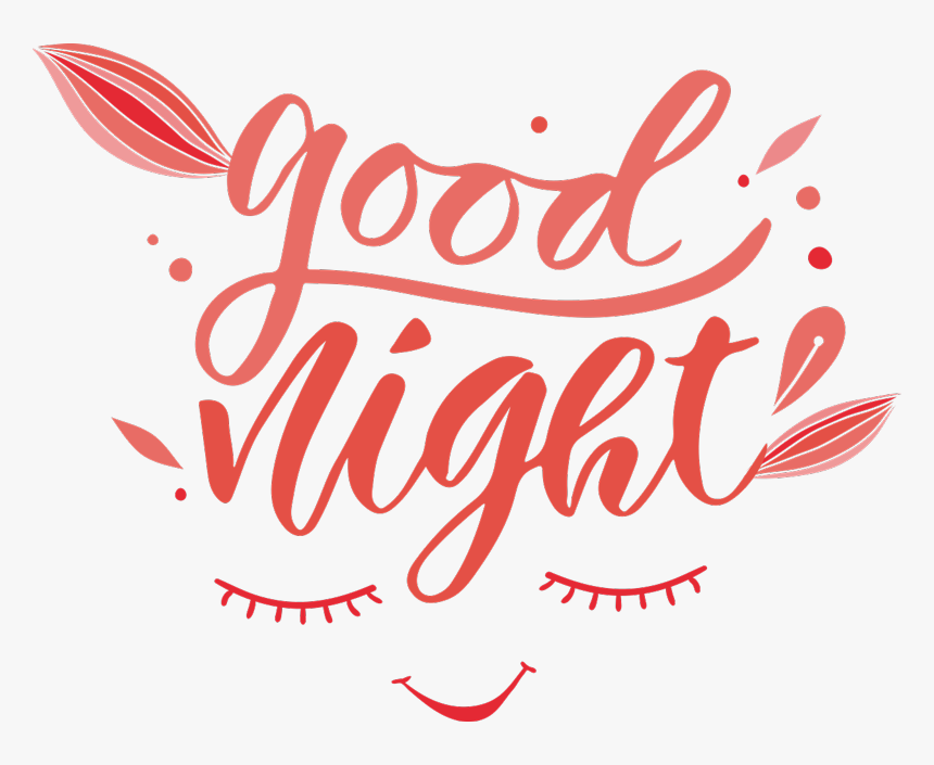 Text Good Night Png, Transparent Png, Free Download