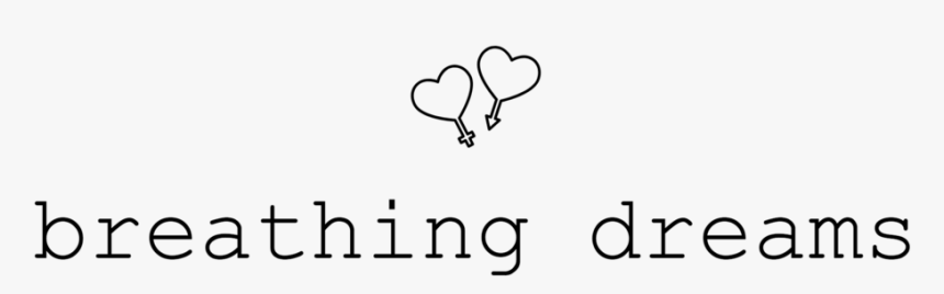 Breathing Dreams Logo Black - Heart, HD Png Download, Free Download